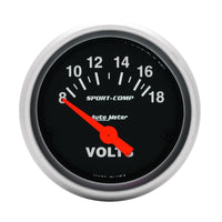 Thumbnail for Autometer Sport-Comp 66-76 Nova Dash Kit 6pc Tach / MPH / Fuel / Oil / WTMP / Volt