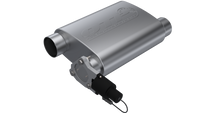 Thumbnail for QTP 3in Weld-On 304SS Screamer Muffler w/Bolt-On QTEC Electric Cutout