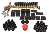 Thumbnail for Energy Suspension 64-78 Toyota FJ40 Land Cruiser Black Hyper-Flex Master Bushing Set