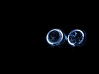 Thumbnail for ANZO 1999-2006 Gmc Sierra 1500 Projector Headlights w/ Halo Black