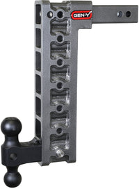 Thumbnail for Gen-Y Mega Duty 2in Shank 15in Drop 2K TW 16K Hitch w/GH-051 Dual-Ball/GH-0100 Stabilizer Kit