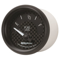 Thumbnail for Autometer GT Series 52mm Short Sweep Electronic 0-90 ohms Fuel Level (For most 65-97 GM)