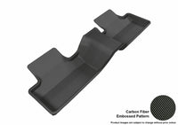 Thumbnail for 3D MAXpider 2012-2013 Land Rover Range Rover Evoque Kagu 2nd Row Floormats - Black