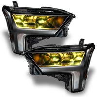 Thumbnail for Oracle 2022+ Toyota Tundra ColorSHIFT RGB Demon Eye Headlight Upgrade Kit SEE WARRANTY