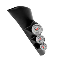 Thumbnail for Autometer 98-02 Dodge Ram Black Triple A-Pillar W/SPKR Gauge Kit