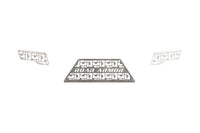 Thumbnail for Road Armor 15-19 Chevy 2500 iDentity Rear Bumper Components - iD Mesh - Raw