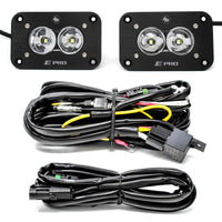 Thumbnail for Baja Designs S2 Pro Flush Mount LED Light Pod Kit Work/Scene Pattern - Pair