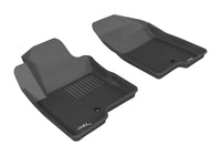 Thumbnail for 3D MAXpider 2007-2017 Jeep Compass/Patriot Kagu 1st Row Floormat - Black
