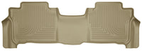 Thumbnail for Husky Liners 13-16 Lexus LX570 / 13-16 Toyota Land Cruiser WeatherBeater 2nd Row Tan Floor Liners