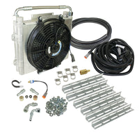 Thumbnail for BD Diesel Xtrude Double Stacked Transmission Cooler Kit - Universial 5/8in Tubing