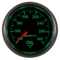 Thumbnail for Autometer GS Series 2-1/16in Oil Temperature Gauge 140-280 Degrees Electric Full Sweep