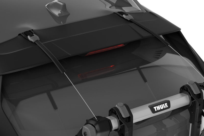 Thule OutWay Hanging-Style Trunk Bike Rack (Up to 2 Bikes) - Silver/Black