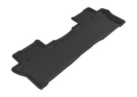 Thumbnail for 3D MAXpider 2016-2020 Honda Pilot/Passport Kagu 2nd Row Floormats - Black