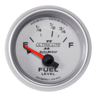 Thumbnail for Autometer Ultra-Lite II Gauge Fuel Level 2 1/16in 16e To 158f Elec Ultra-Lite II