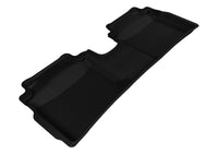 Thumbnail for 3D MAXpider 2014-2018 Kia Forte Kagu 2nd Row Floormats - Black