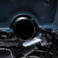 Thumbnail for AWE Tuning 2021+ Ford F-150 Tremor (w/ Bumper Cutouts) 0FG Non-Resonated Catback -Diamond Black Tips