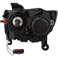 Thumbnail for ANZO 2014-2015 Jeep Grand Cherokee Projector Headlights w/ Plank Style Design Black