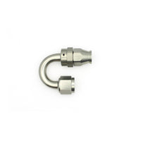 Thumbnail for DeatschWerks 8AN Female Swivel 180-Degree Hose End PTFE (Incl. 1 Olive Insert)