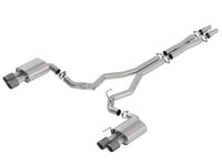 Thumbnail for Borla 2018 Ford Mustang GT 5.0L AT/MT (w/o Valves) ATAK 3in Cat-Back Exhaust w/Carbon Fiber Tips