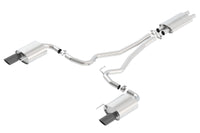 Thumbnail for Borla Touring Cat-Back 15 Ford Mustang GT 5.0L V8 MT/AT 2.5in pipe Black 4in tip