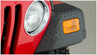 Thumbnail for Bushwacker 97-06 Jeep Wrangler Trail Armor Front Corners - Black