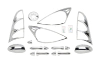 Thumbnail for Putco 00-04 Ford Focus (4 Door) DH/MC/TL/HL/FTC Chrome Trim Accessory Kits