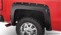 Thumbnail for Bushwacker 15-18 Chevy Silverado 2500 HD Fleetside Pocket Style Flares 4pc 78.8/97.8in Bed - Black