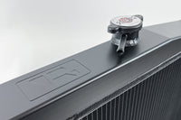 Thumbnail for CSF Nissan R33 Skyline GT-R/GTS Full Billet Aluminum High-Performance Radiator - Black