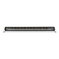 Thumbnail for Go Rhino Xplor Blackout Combo Series Dbl Row LED Light Bar w/Amber (Side/Track Mount) 32in. - Blk