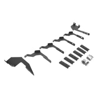 Thumbnail for Go Rhino 19-22 Ford Ranger SCW 4DR Mounting Brackets (V-Series V3/RB10 Slim/RB20 Slim) - Tex. Blk