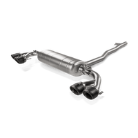 Thumbnail for Akrapovic 2019+ Mercedes-Benz A35L AMG (Z117 / Non-OPF) Slip-On Line (Titanium) w/Titanium Tips