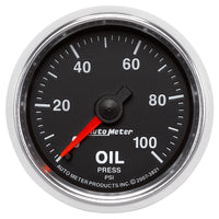 Thumbnail for Autometer GS 52mm 0-100 PSI Mechanical Oil Pressure Gauge