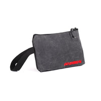 Thumbnail for Go Rhino XVenture Gear Zipped Pouch - Large (12in. Wide Pocket / 6.5in. Hand Strap) Canvas - Black