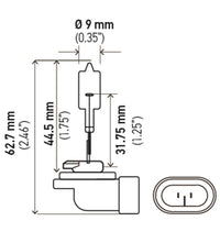 Thumbnail for Hella Bulb 862 12V 37.5W PGJ13 T3.25