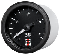 Thumbnail for Autometer Stack Instruments 52mm 0-280 Ohm Programmable Pro Stepper Motor Fuel Level Gauge - Black