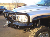Thumbnail for Road Armor 03-05 Dodge 2500 Stealth Front Winch Bumper w/Titan II Guard - Tex Blk