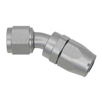 Thumbnail for DeatschWerks 10AN Female Swivel 30-Degree Hose End CPE - Anodized Titanium