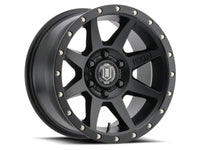 Thumbnail for ICON Rebound 17x8.5 5x5 -6mm Offset 4.5in BS 71.5mm Bore Satin Black Wheel