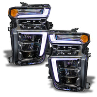 Thumbnail for Oracle 2021 Chevy Silverado HD 2500/3500 RGB+W Headlight DRL Upgrade Kit ColorSHIFT 2 SEE WARRANTY