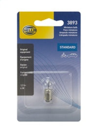 Thumbnail for Hella Bulb 3893 12V 4W Ba9S T275