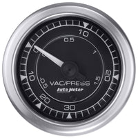 Thumbnail for Autometer Chrono 2-1/16in 30INHG-30PSI Vaccum/Boost Gauge