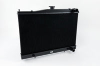 Thumbnail for CSF Nissan R33 Skyline GT-R/GTS Full Billet Aluminum High-Performance Radiator - Black