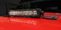 Thumbnail for Go Rhino 18-20 Jeep Wrangler JL/JLU/Gladiator JT Light Mount - 10in Single Row