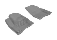 Thumbnail for 3D MAXpider 2010-2019 Ford Taurus Kagu 1st Row Floormat - Gray