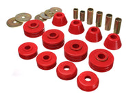 Thumbnail for Energy Suspension Gm Cab Mount Set - Red