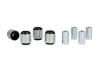 Thumbnail for Whiteline 15-18 BMW M3 Rear Control Arm Lower Rear Inner & Outer Bushing Kit
