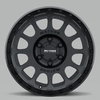 Thumbnail for Method MR305 NV 17x8.5 0mm Offset 5x5 94mm CB Double Black Wheel