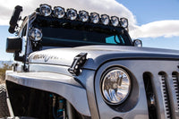 Thumbnail for KC HiLiTES 07-18 Jeep JK (Not for Rubicon/Sahara) 7in. Gravity LED DOT Headlight (Pair Pack System)