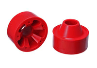 Thumbnail for Energy Suspension 07-17 Jeep Wrangler (JK) Red Rear Coil Spring Spacer 1-3/4in Lift Set