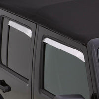 Thumbnail for AVS 73-91 Chevy CK Ventshade Front & Rear Window Deflectors 4pc - Stainless